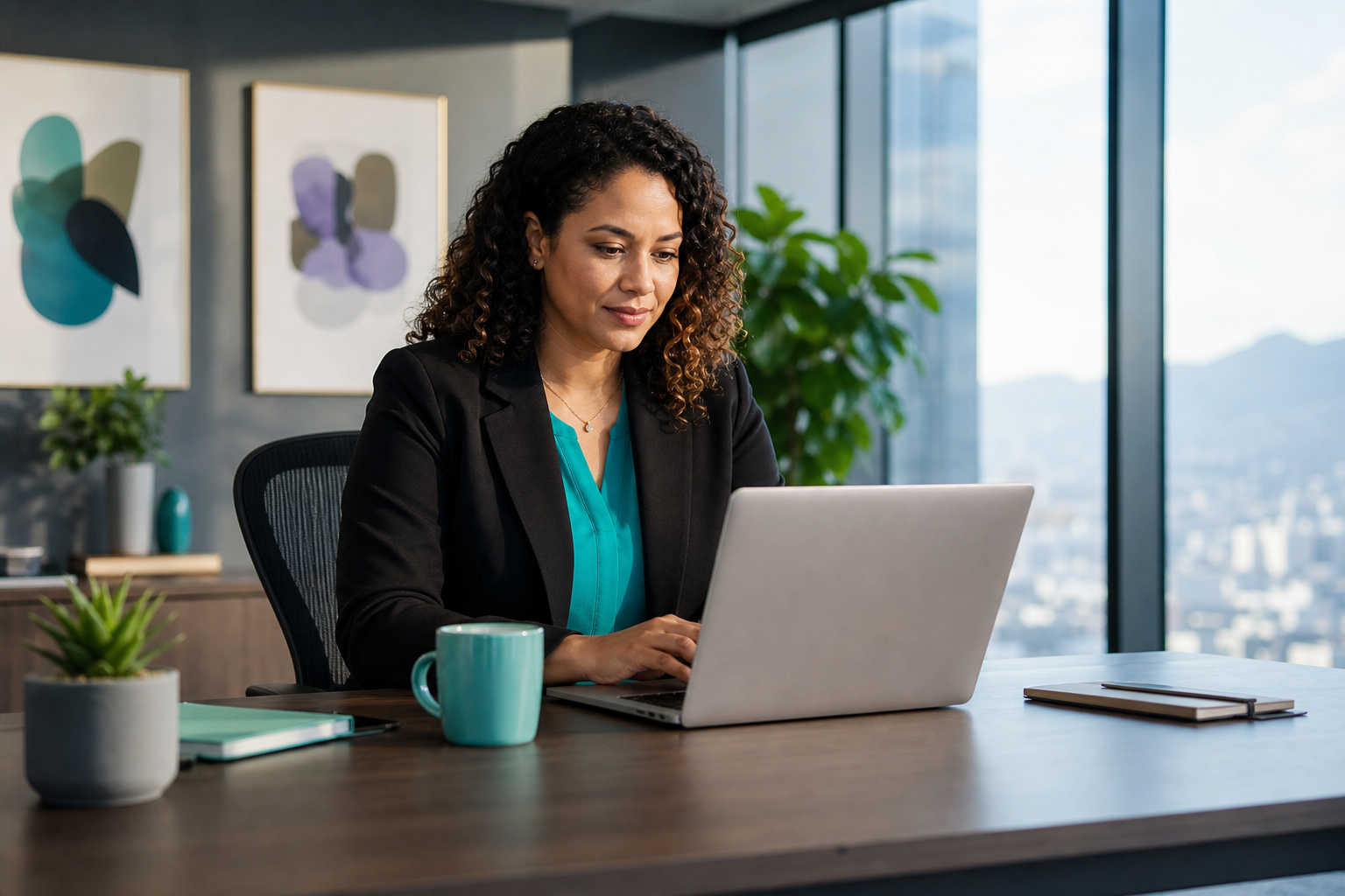 HR Professional Reviewing Readiness Kit Online